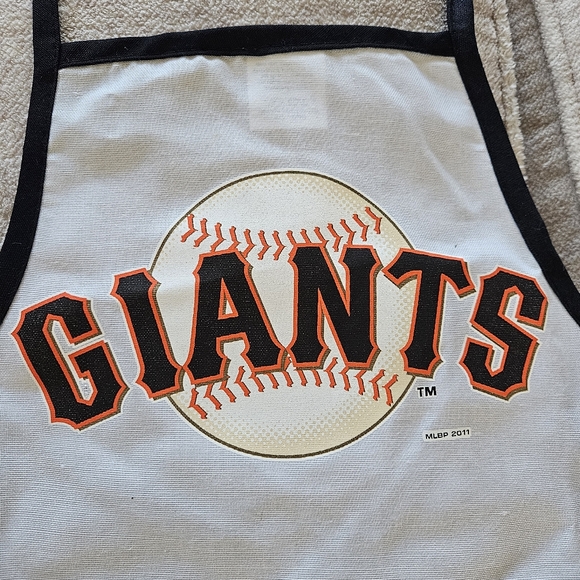San Francisco Giants Sports Fan BBQ Grilling Cooking Apron - Picture 2 of 9